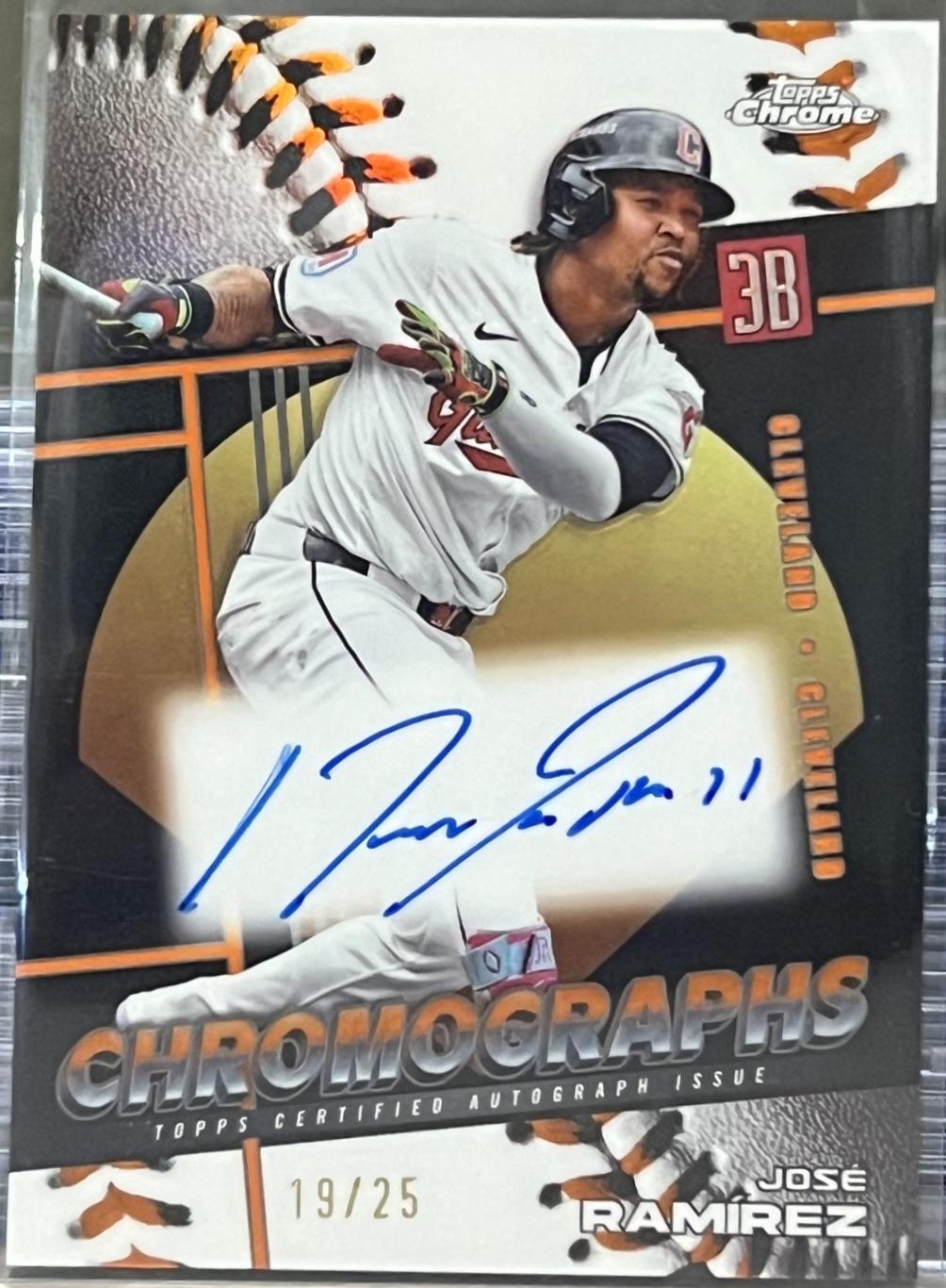 Jose Ramirez [Orange Refractor] #CHR-JRA