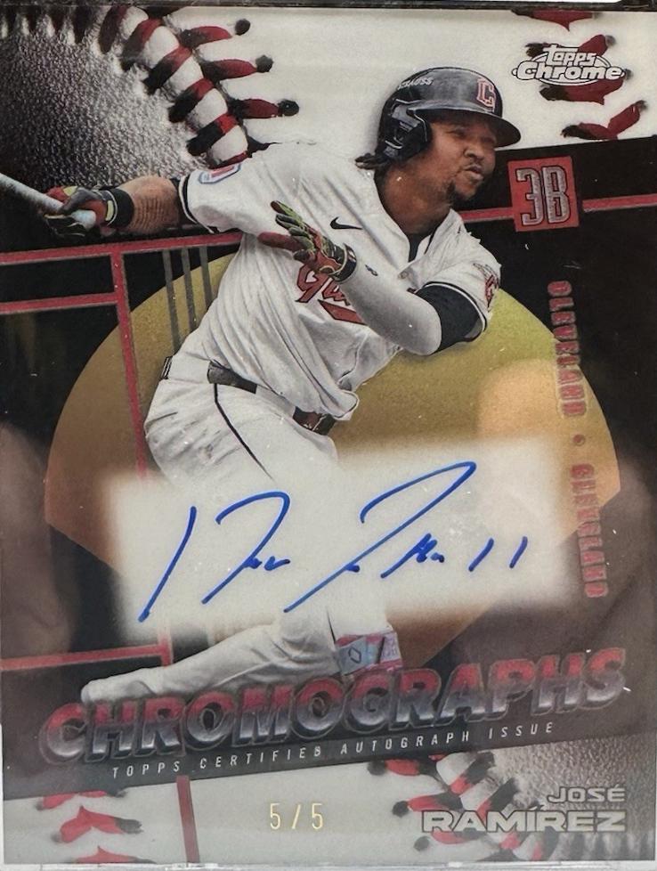 Jose Ramirez [Red Refractor] #CHR-JRA