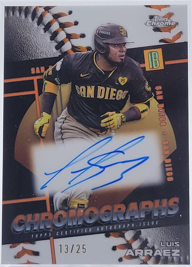Luis Arraez [Orange Refractor] #CHR-LAR