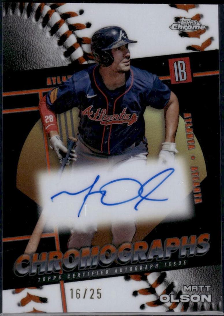 Matt Olson [Orange Refractor] #CHR-MOL
