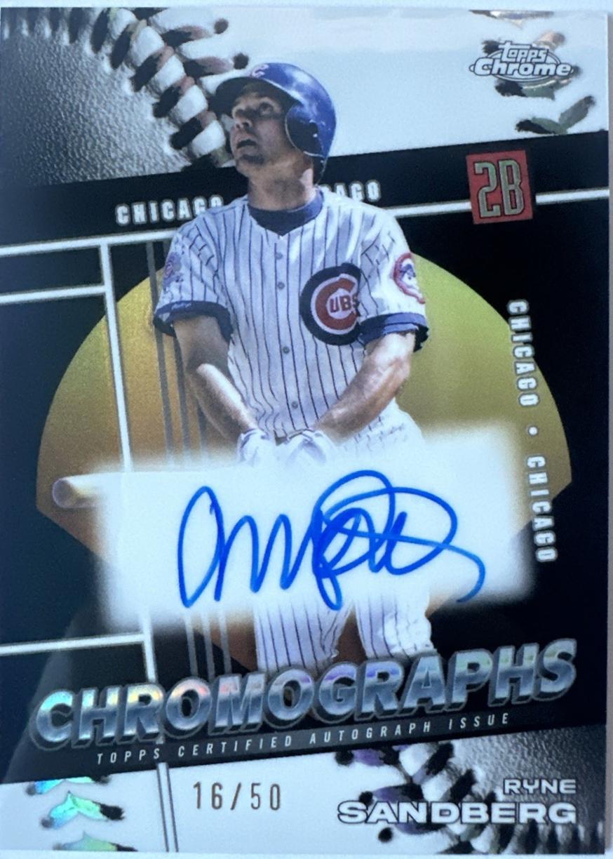 Ryne Sandberg #CHR-RS