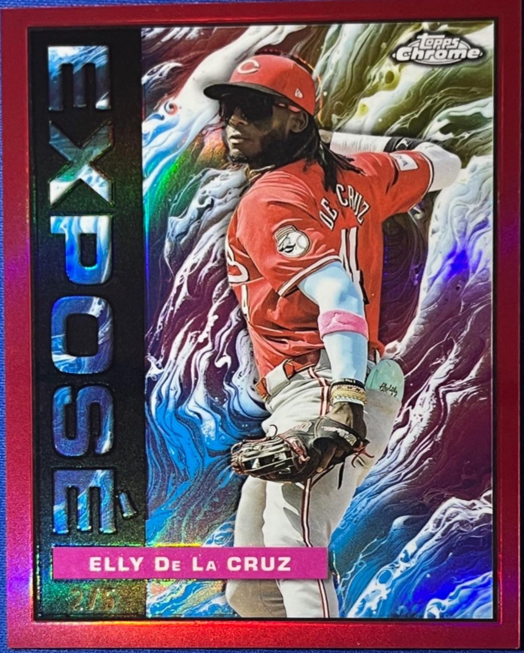 Elly De La Cruz [Red Refractor] #TCE-16