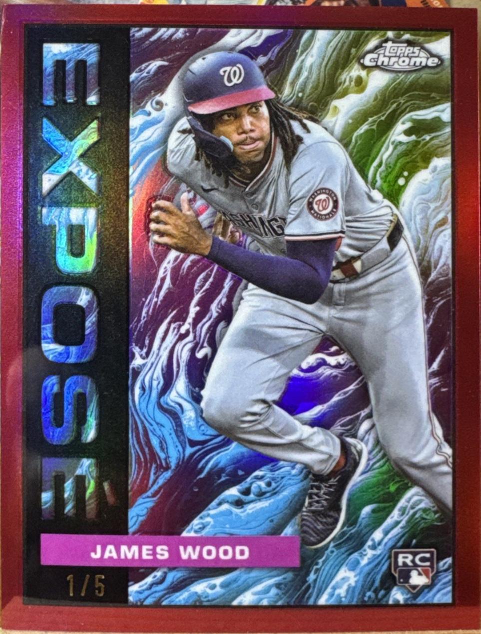 James Wood [Red Refractor] #TCE-32