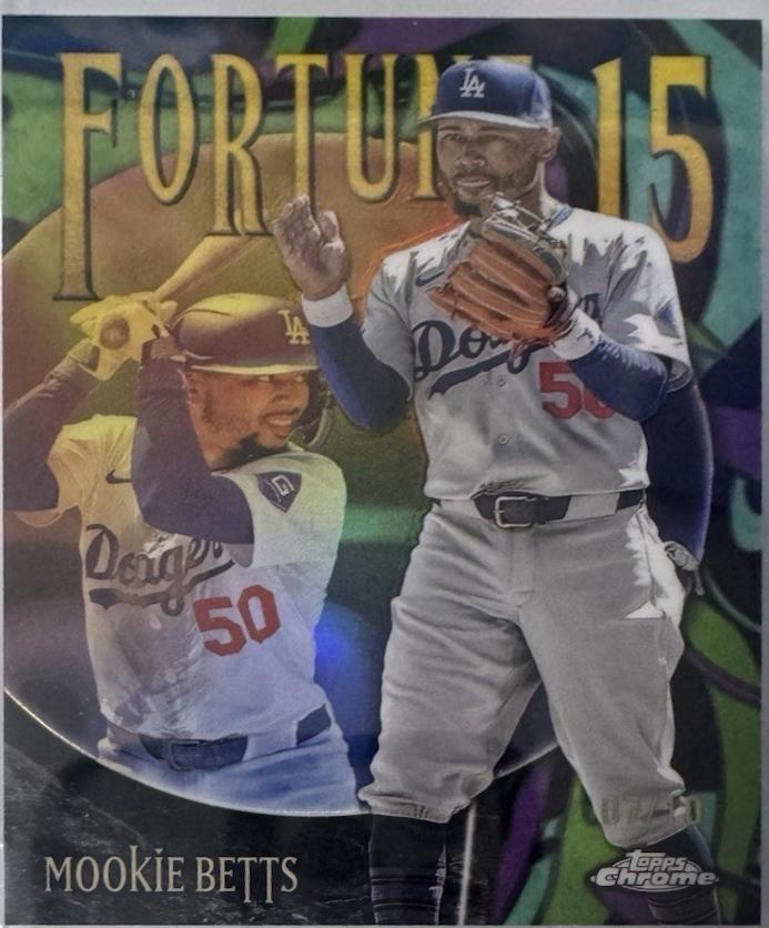 Mookie Betts [Black] #F15-5