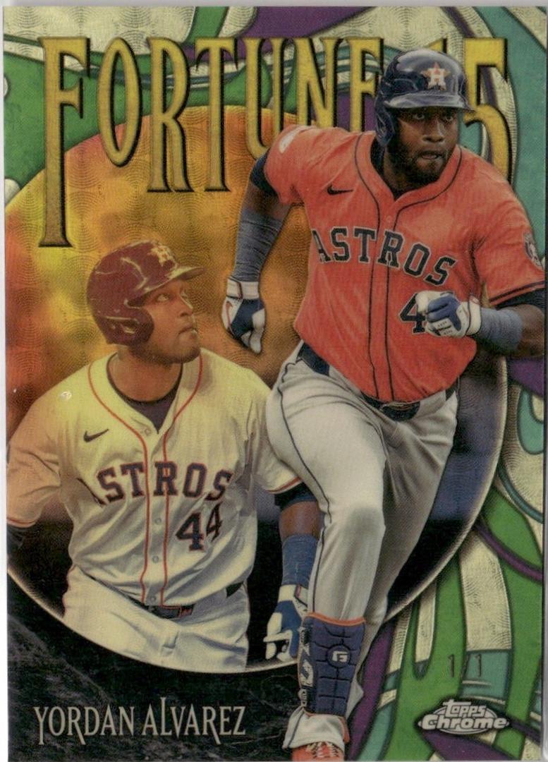 Yordan Alvarez [Superfractor] #F15-9