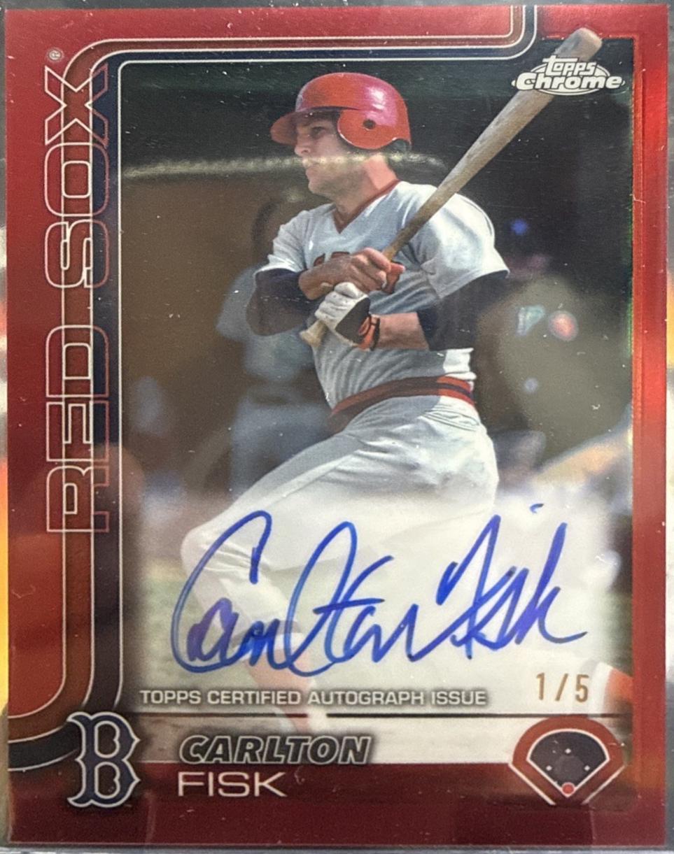 Carlton Fisk [Red Refractor] #CLA-CF