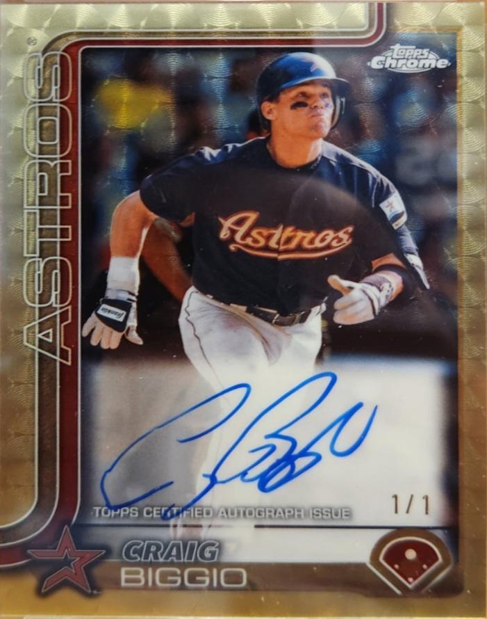 Craig Biggio [Superfractor] #CLA-CB