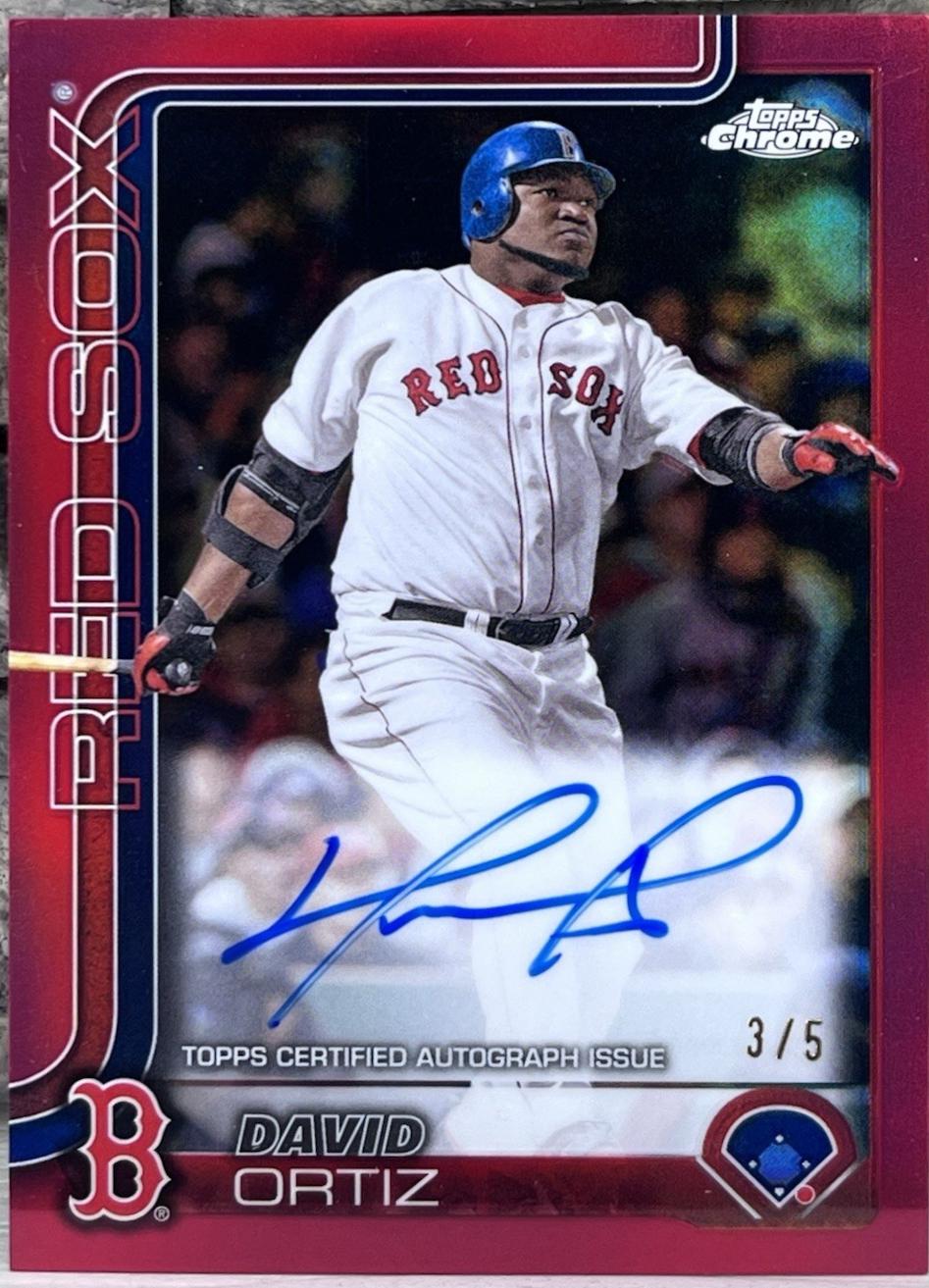 David Ortiz [Red Refractor] #CLA-DO