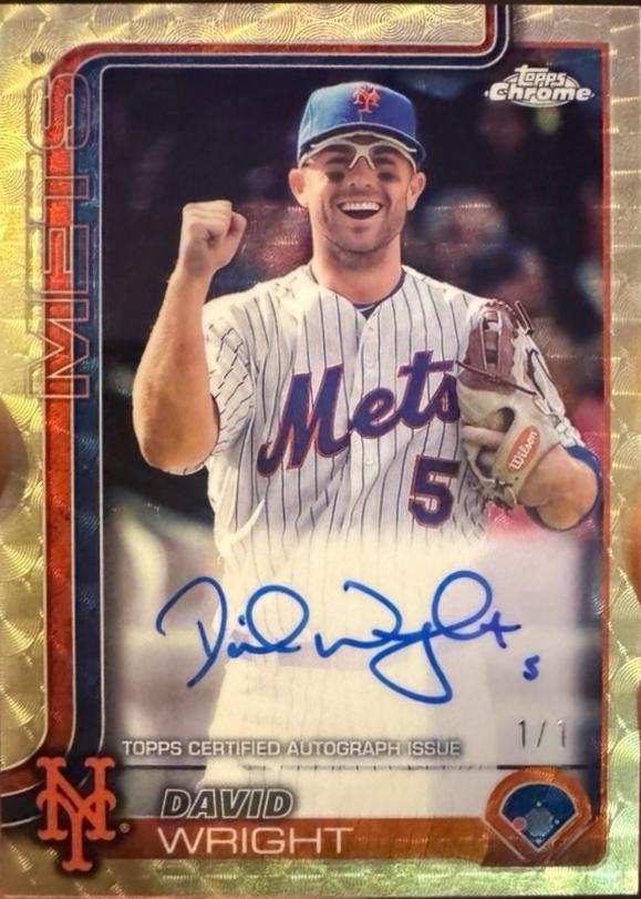 David Wright [Superfractor] #CLA-DW