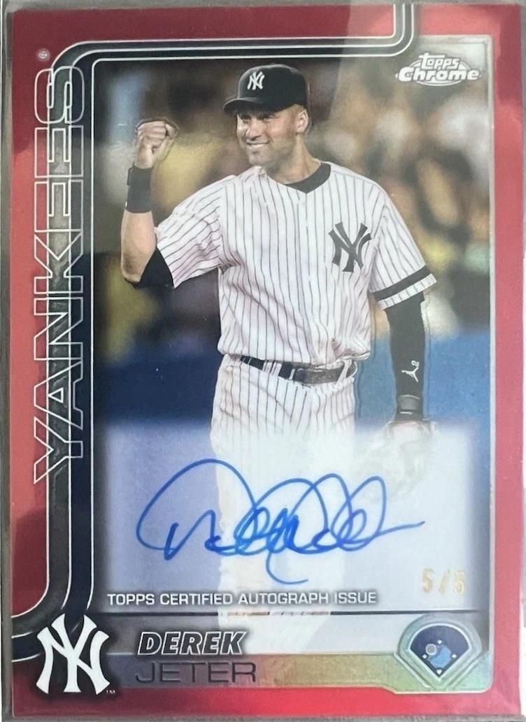 Derek Jeter [Red Refractor] #CLA-DJ