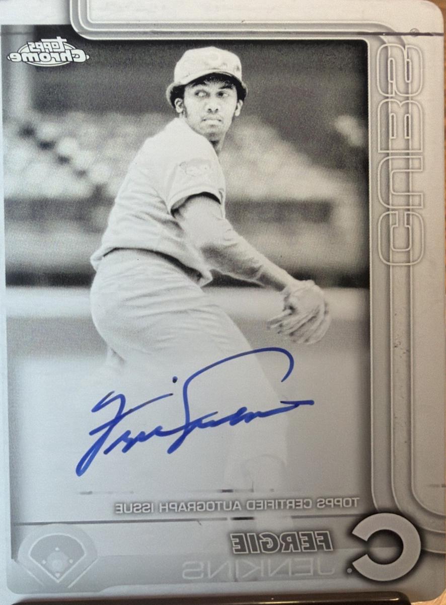 Fergie Jenkins [Printing Plate] #CLA-FJ
