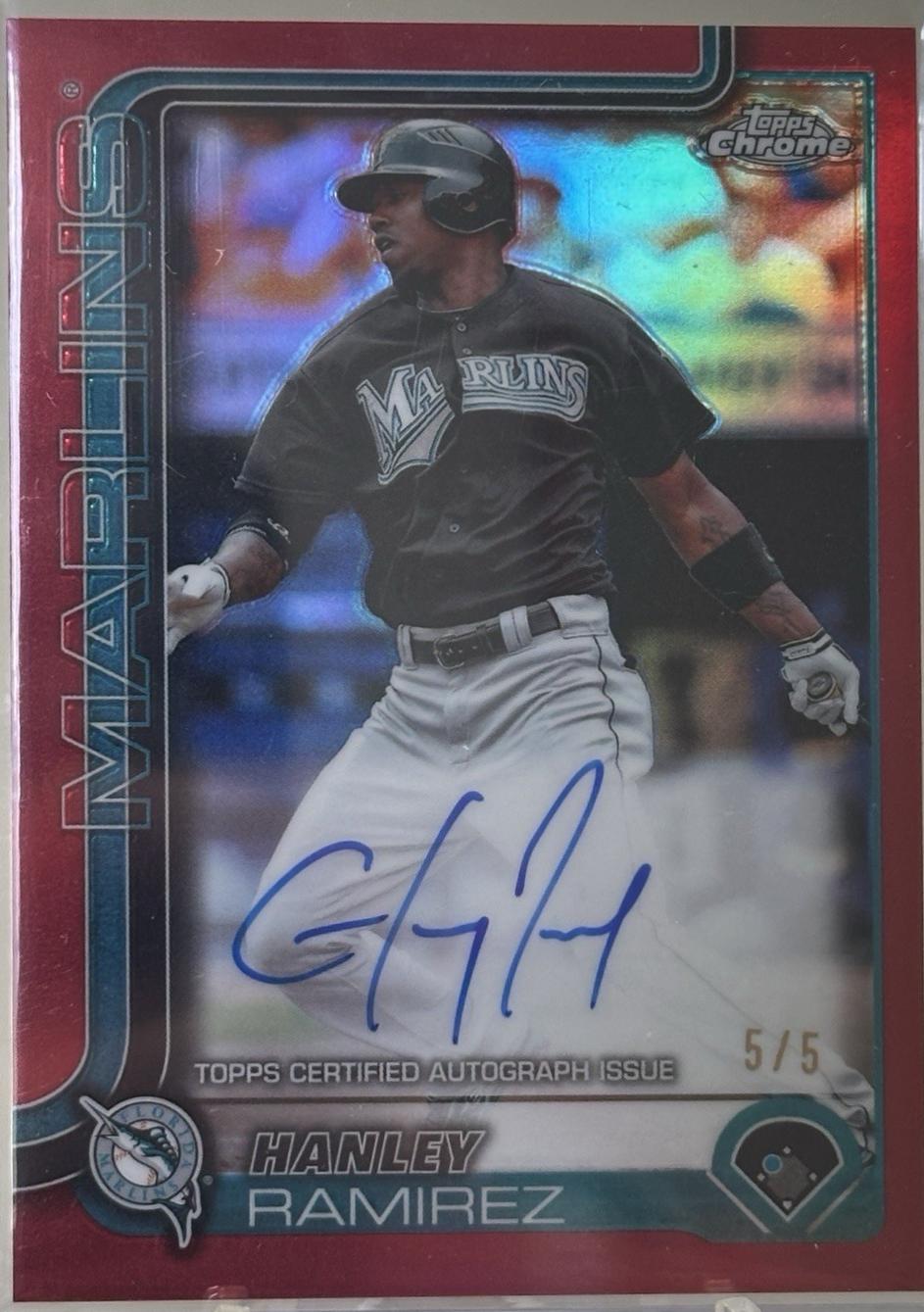 Hanley Ramirez [Red Refractor] #CLA-HR