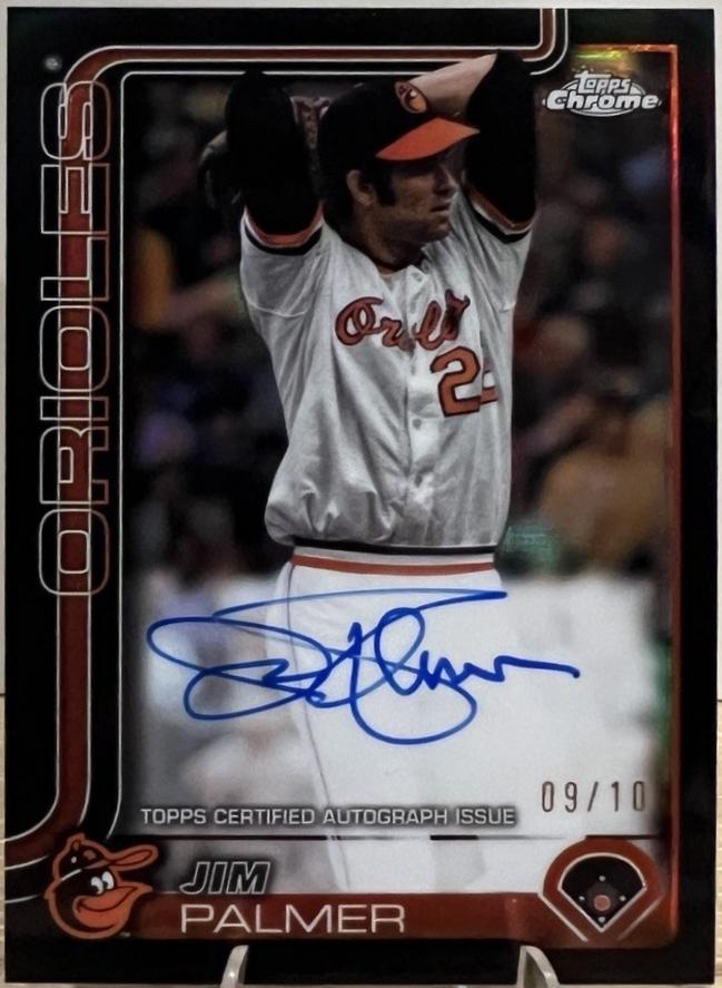 Jim Palmer [Black Refractor] #CLA-JP