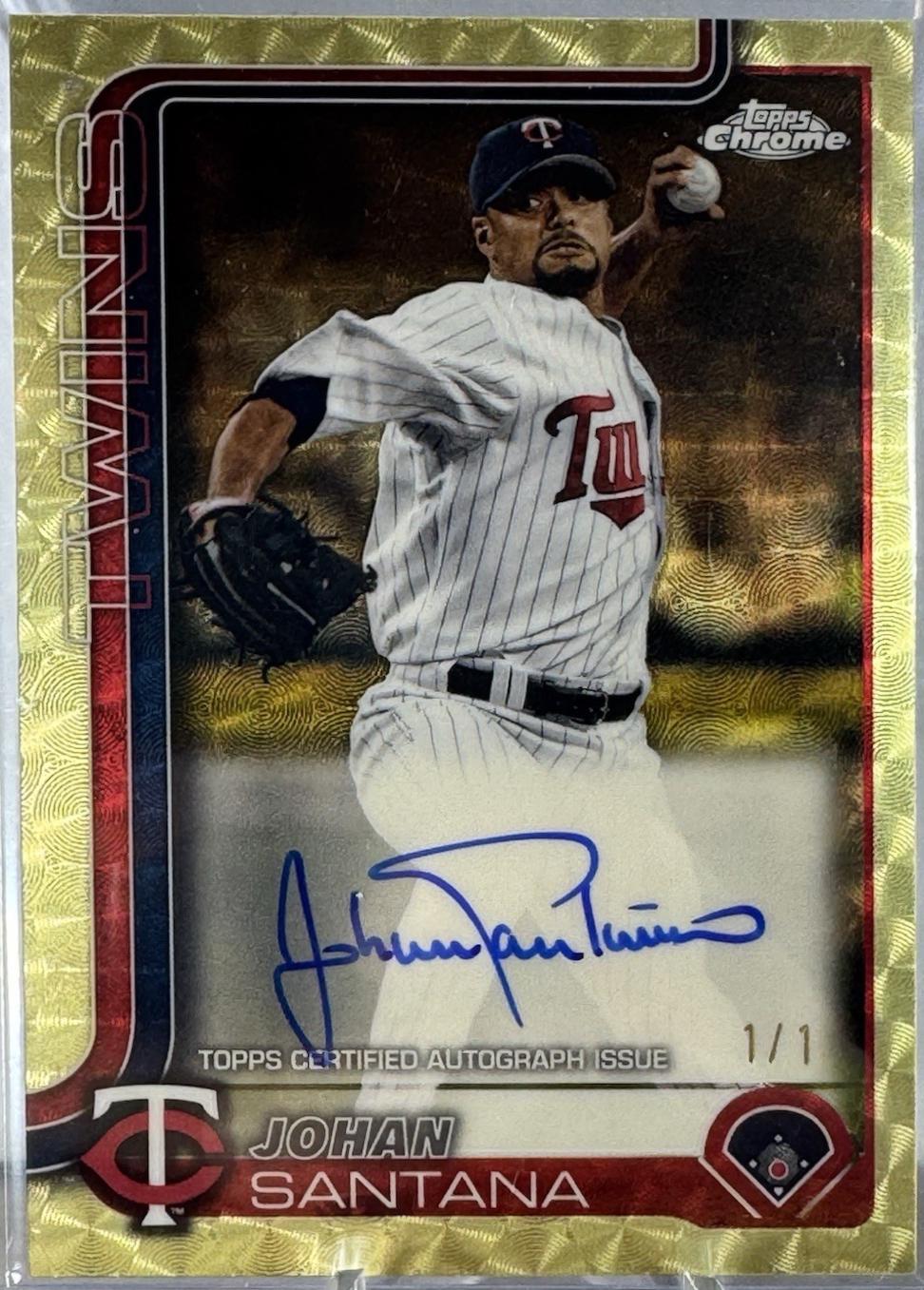 Johan Santana [Superfractor] #CLA-JS
