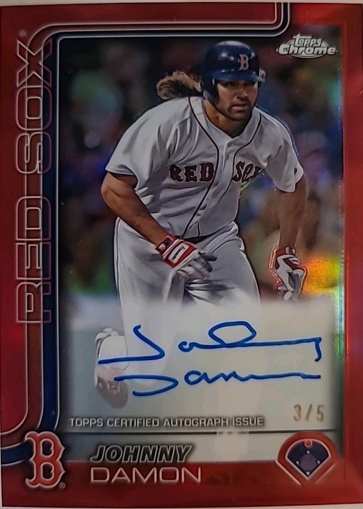 Johnny Damon [Red Refractor] #CLA-JD