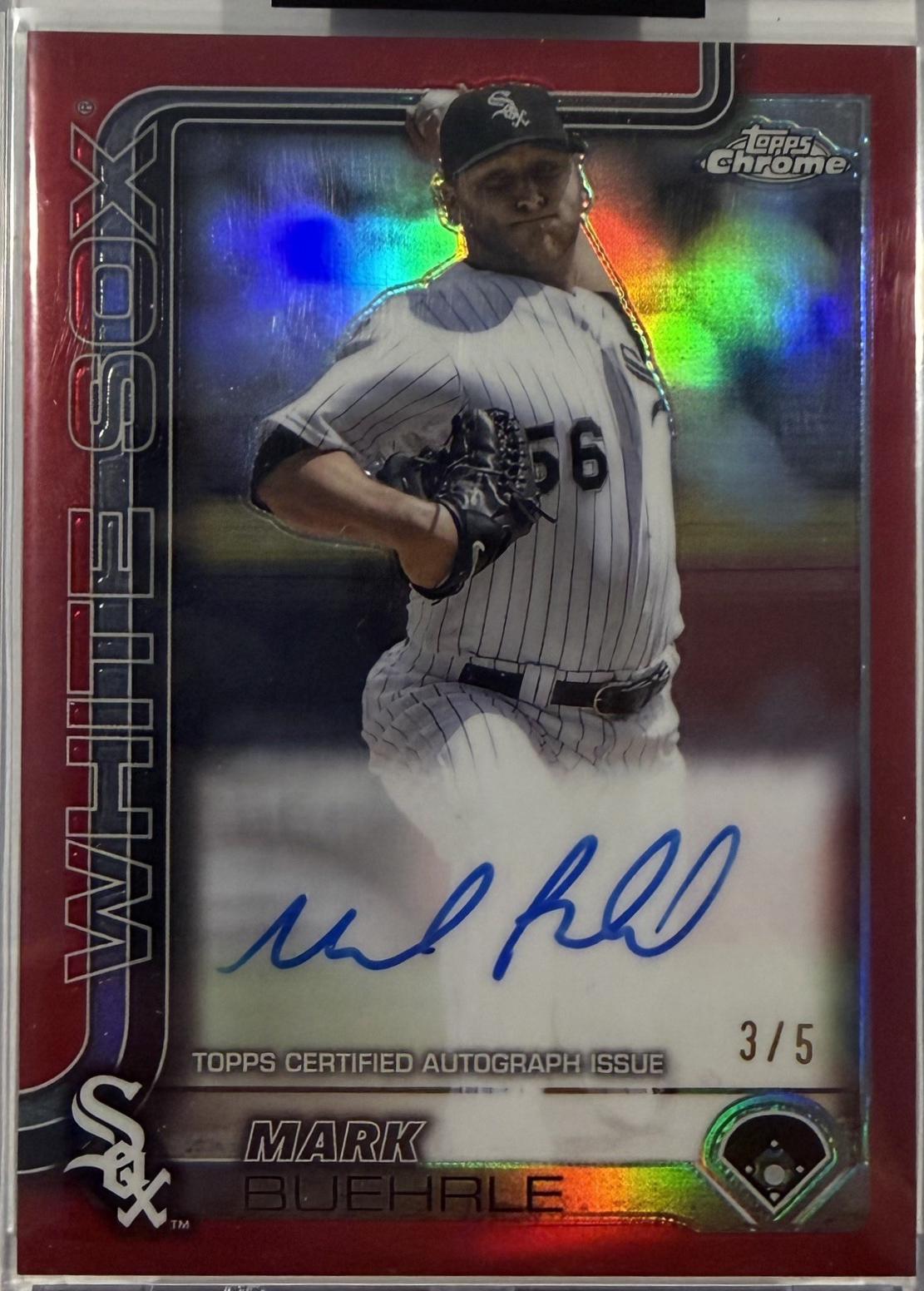 Mark Buehrle [Red Refractor] #CLA-MB