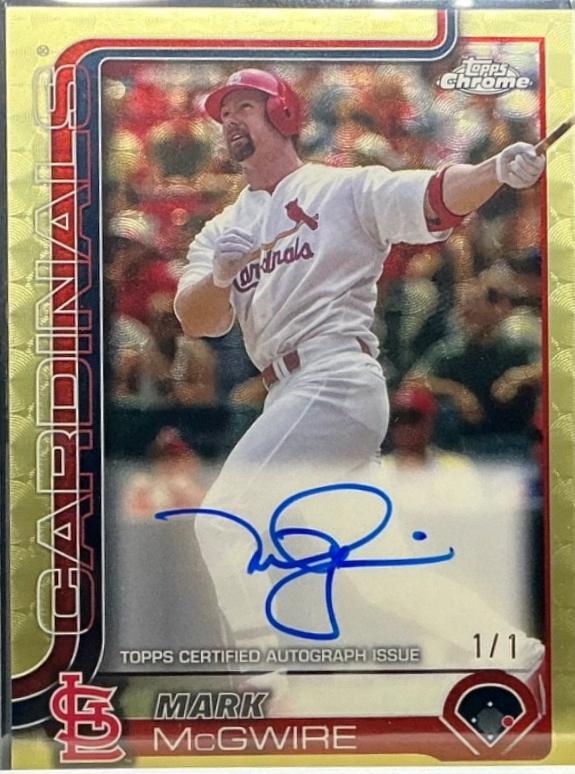 Mark McGwire [Superfractor] #CLA-MM