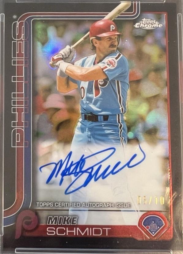 Mike Schmidt [Black Refractor] #CLA-MS
