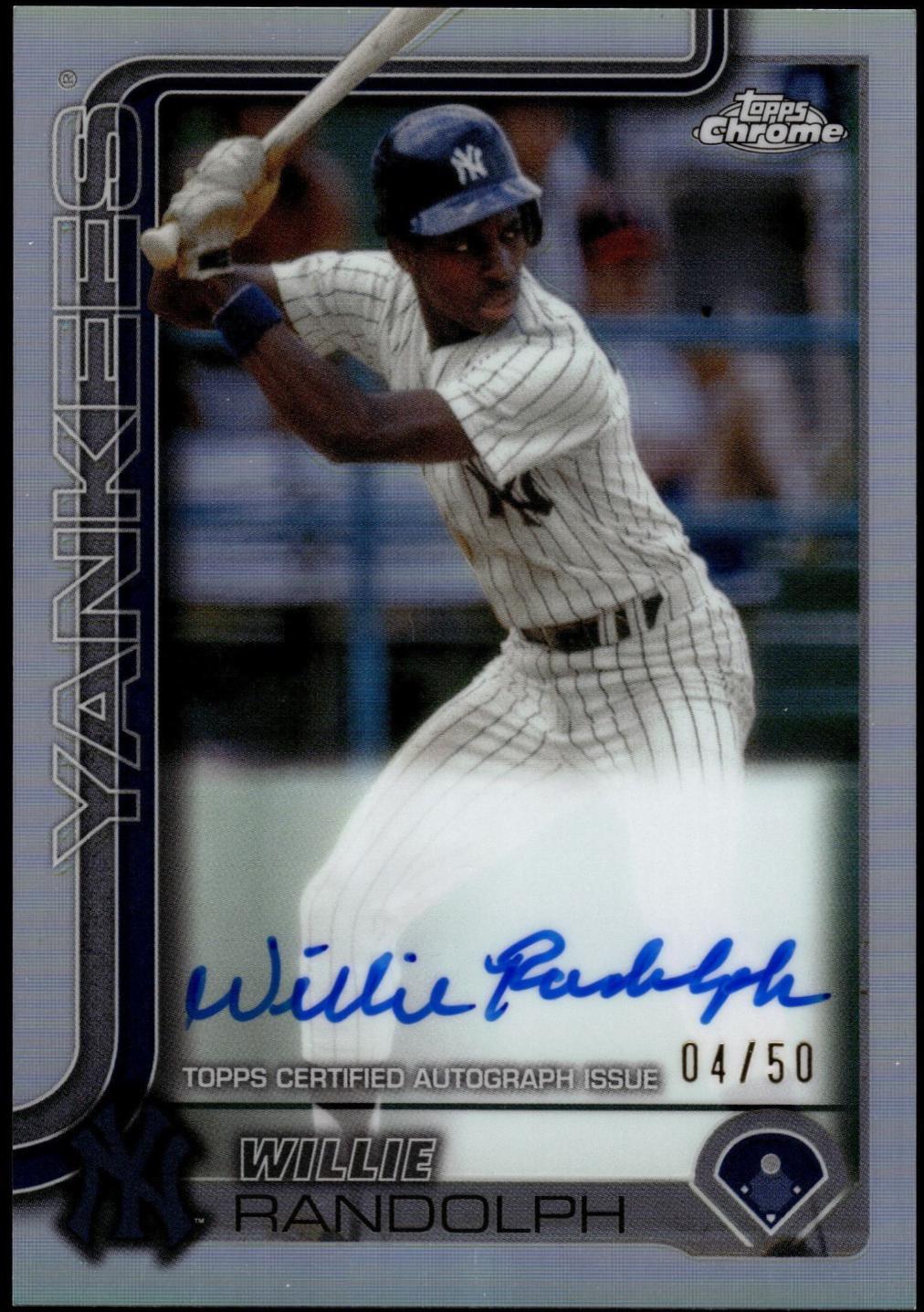 Willie Randolph #CLA-WR