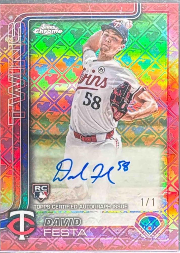 David Festa [Rose Gold Refractor] #RA-DF