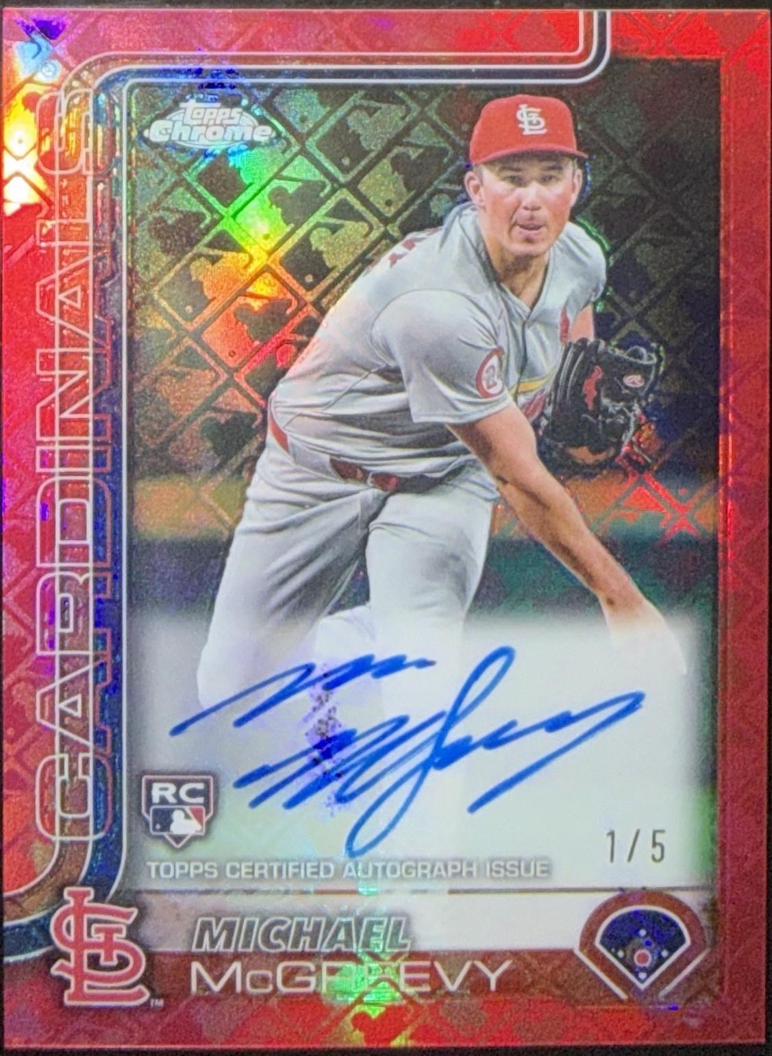 Michael McGreevy [Red Refractor] #RA-MMC