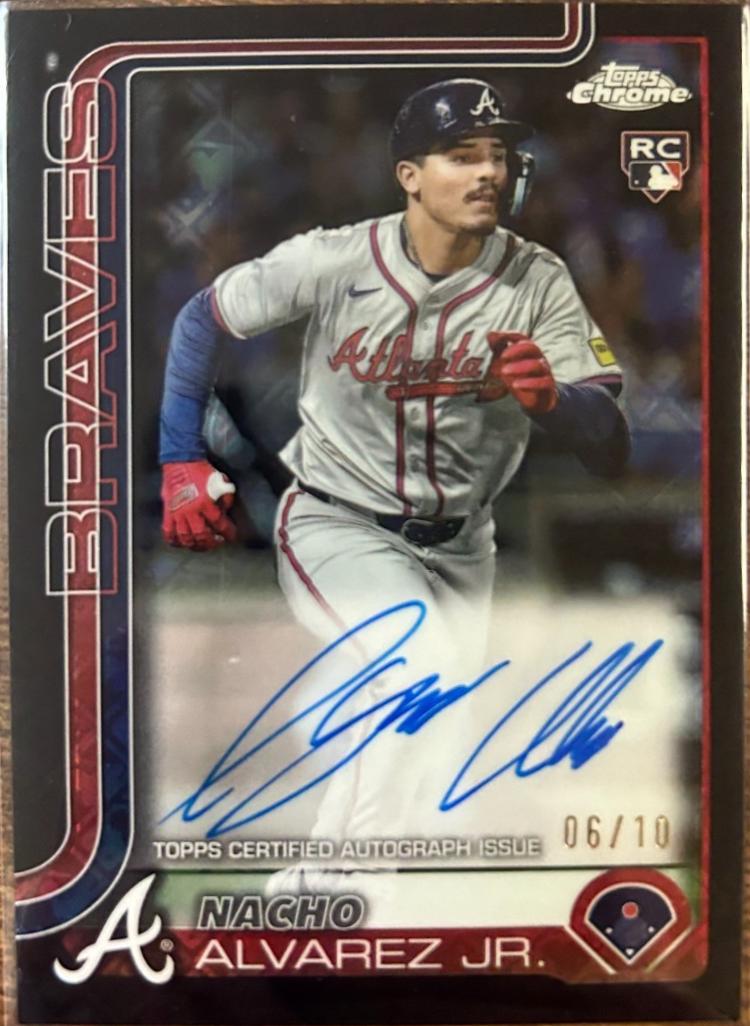 Nacho Alvarez Jr. [Black Refractor] #RA-NA