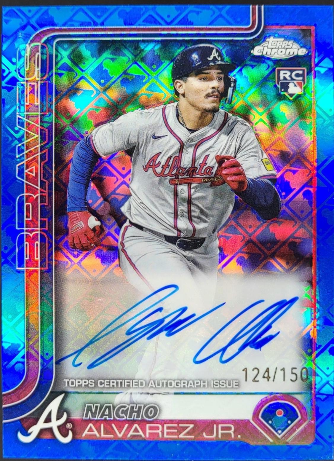 Nacho Alvarez Jr. [Blue Refractor] #RA-NA