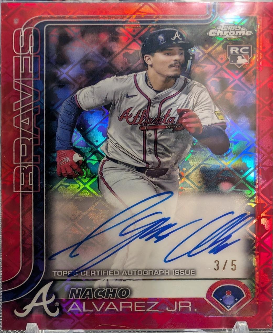 Nacho Alvarez Jr. [Red Refractor] #RA-NA