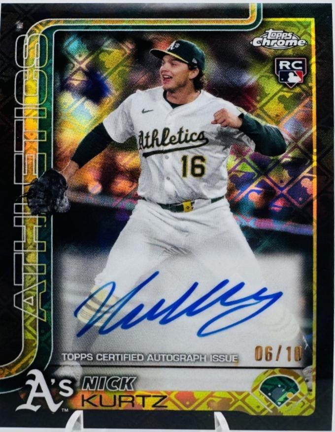 Nick Kurtz [Black Refractor] #RA-KU