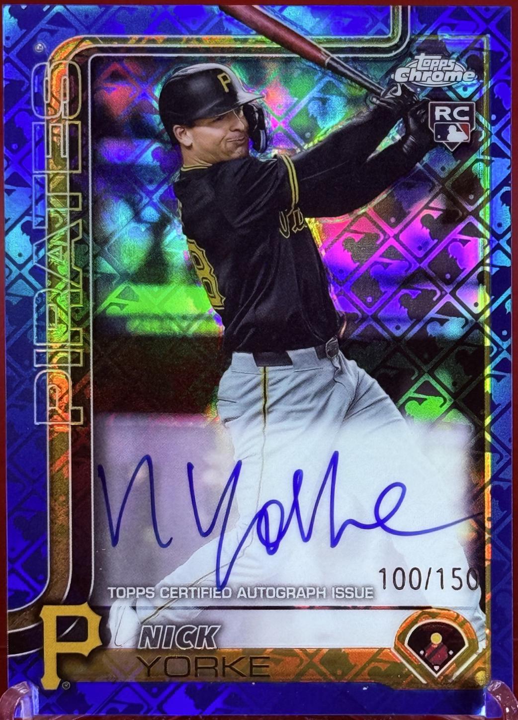 Nick Yorke [Blue Refractor] #RA-NY