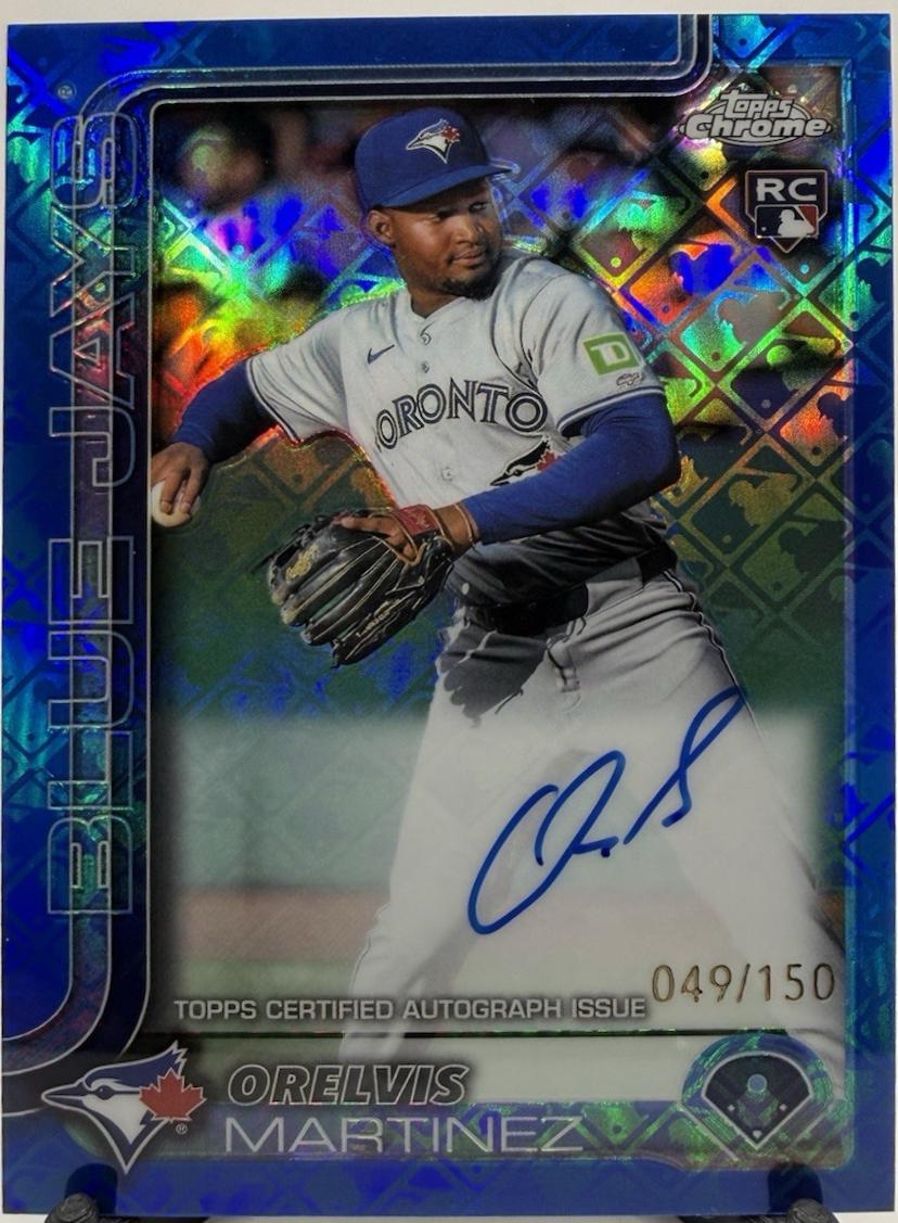 Orelvis Martinez [Blue Refractor] #RA-OM