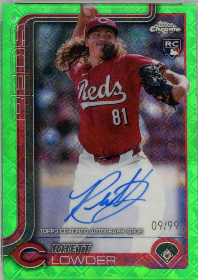 Rhett Lowder [Green Refractor] #RA-RL