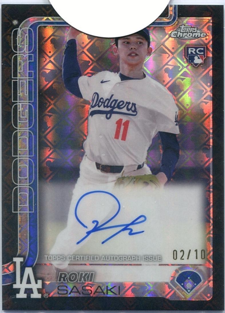 Roki Sasaki [Black Refractor] #RA-ROKI
