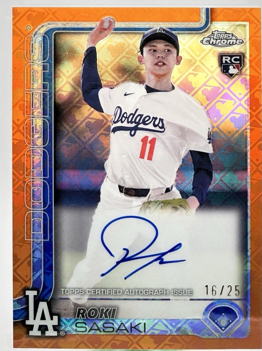 Roki Sasaki [Orange Refractor] #RA-ROKI
