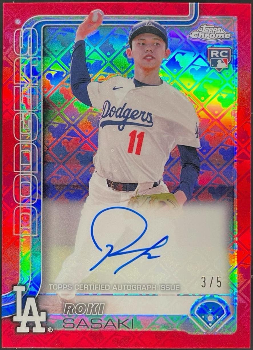 Roki Sasaki [Red Refractor] #RA-ROKI