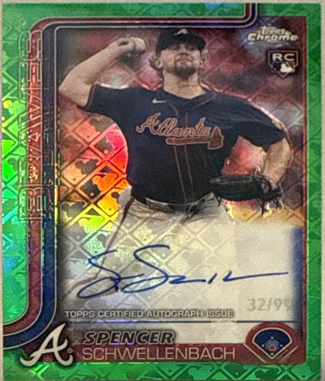 Spencer Schwellenbach [Green Refractor] #RA-SS
