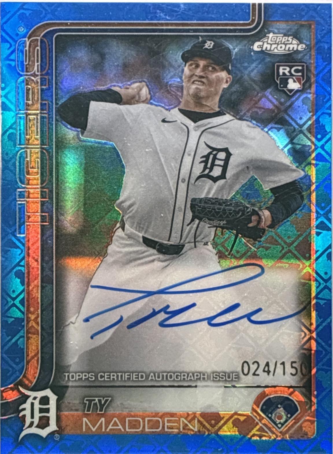 Ty Madden [Blue Refractor] #RA-TM