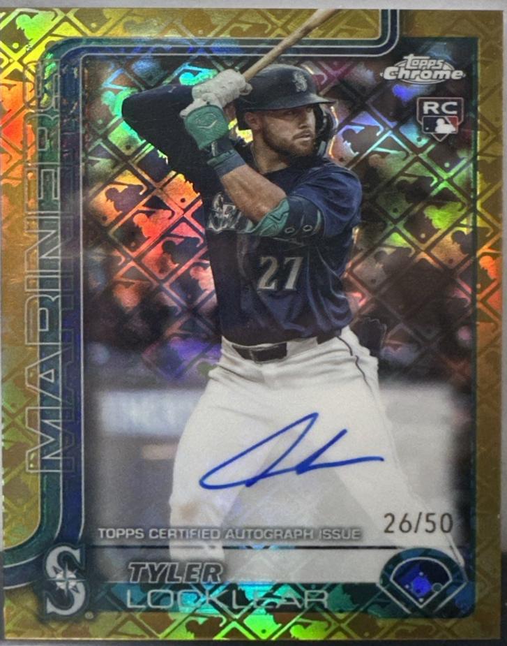 Tyler Locklear [Gold Refractor] #RA-TL