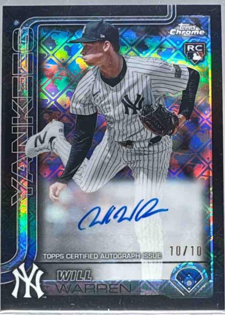 Will Warren [Black Refractor] #RA-WWA