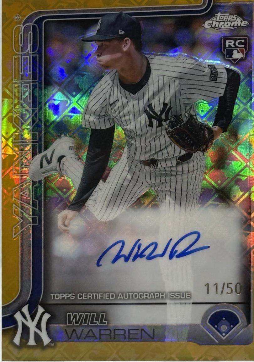 Will Warren [Gold Refractor] #RA-WWA