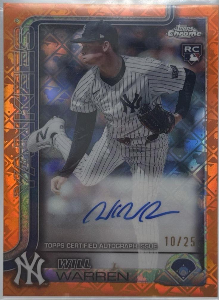 Will Warren [Orange Refractor] #RA-WWA