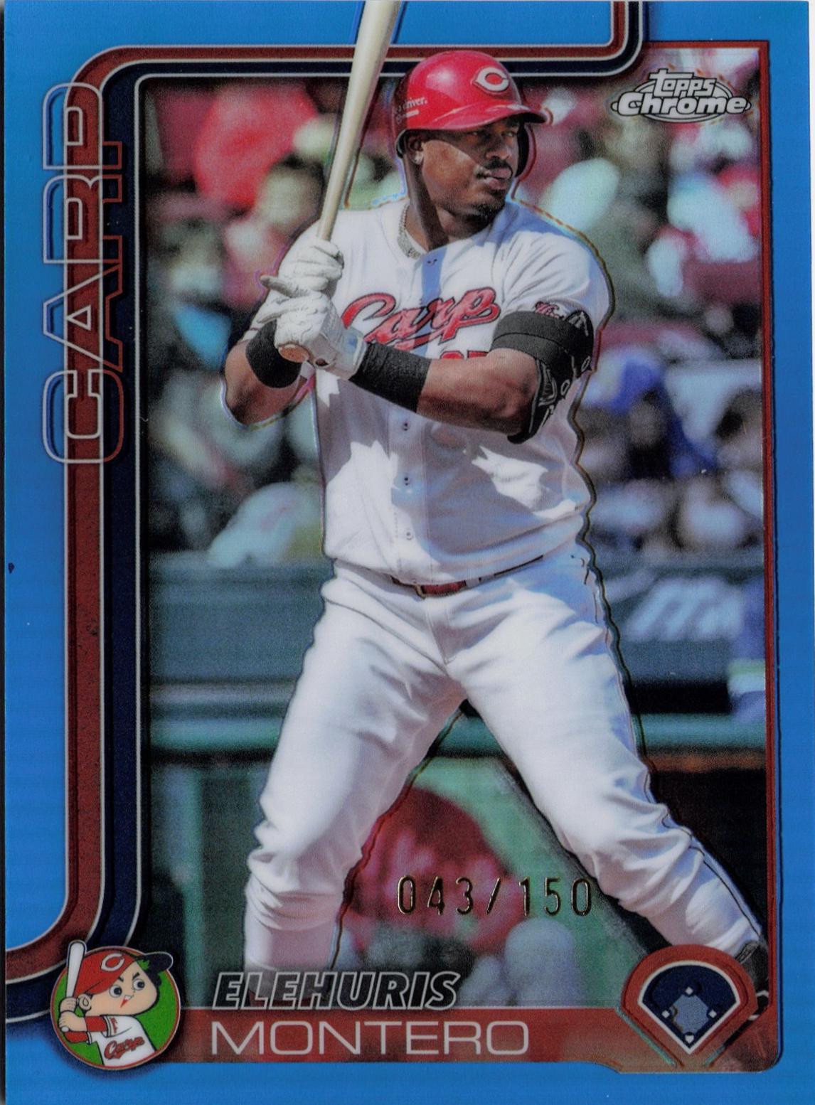 Elehuris Montero [Blue Refractor] #60