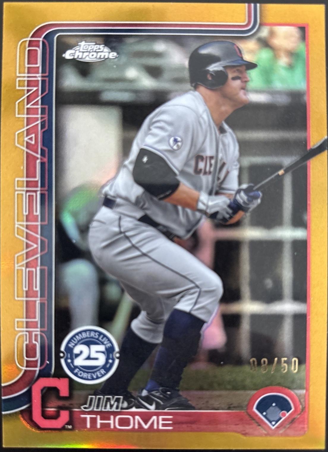 Jim Thome [Gold Refractor] #NLF-3