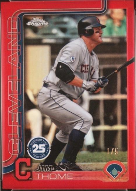 Jim Thome [Red Refractor Autograph] #NLF-3