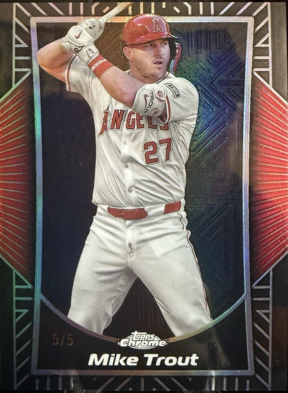 Mike Trout [Red Refractor] #SE-7