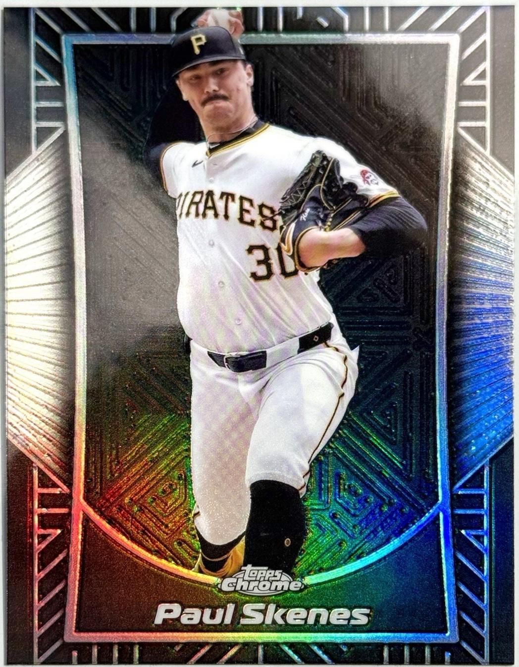 Paul Skenes [Orange Refractor] #SE-9