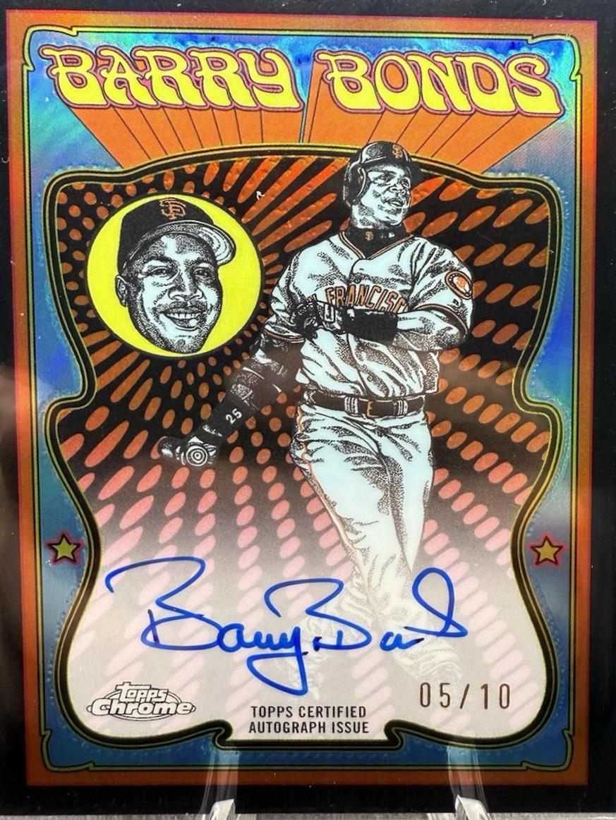Barry Bonds [Black Refractor] #UVA-BB