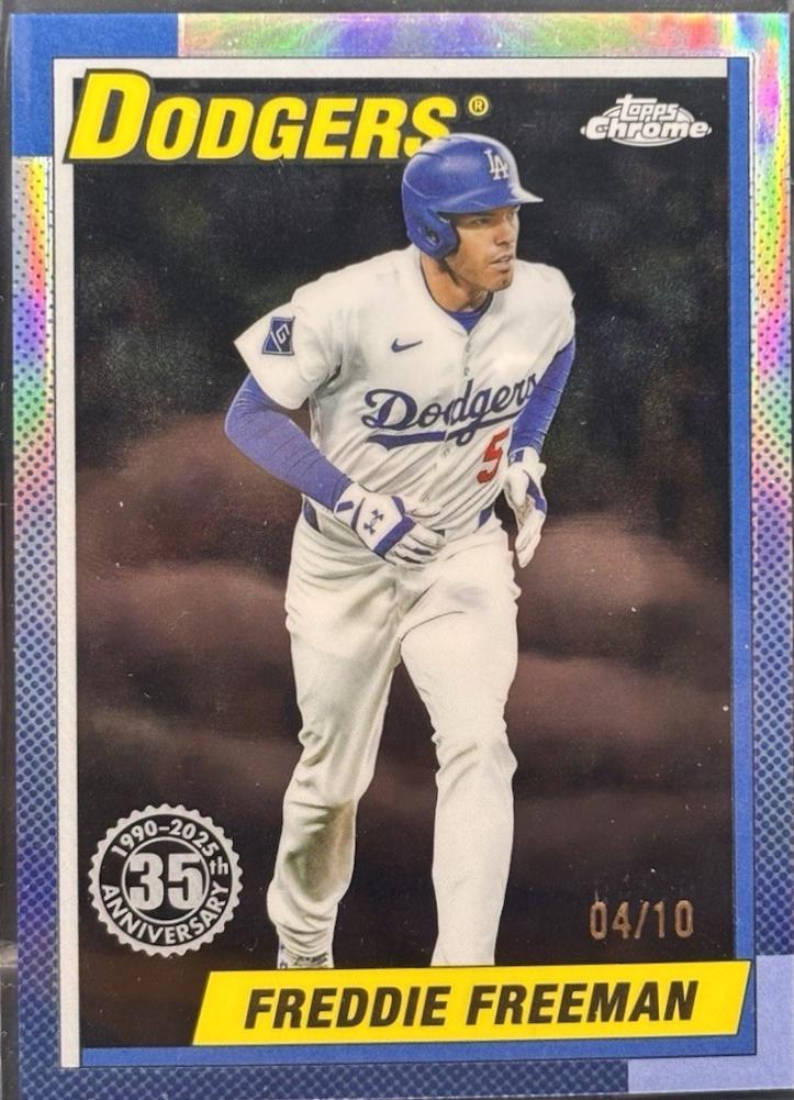 Freddie Freeman [Black] #90CU-6