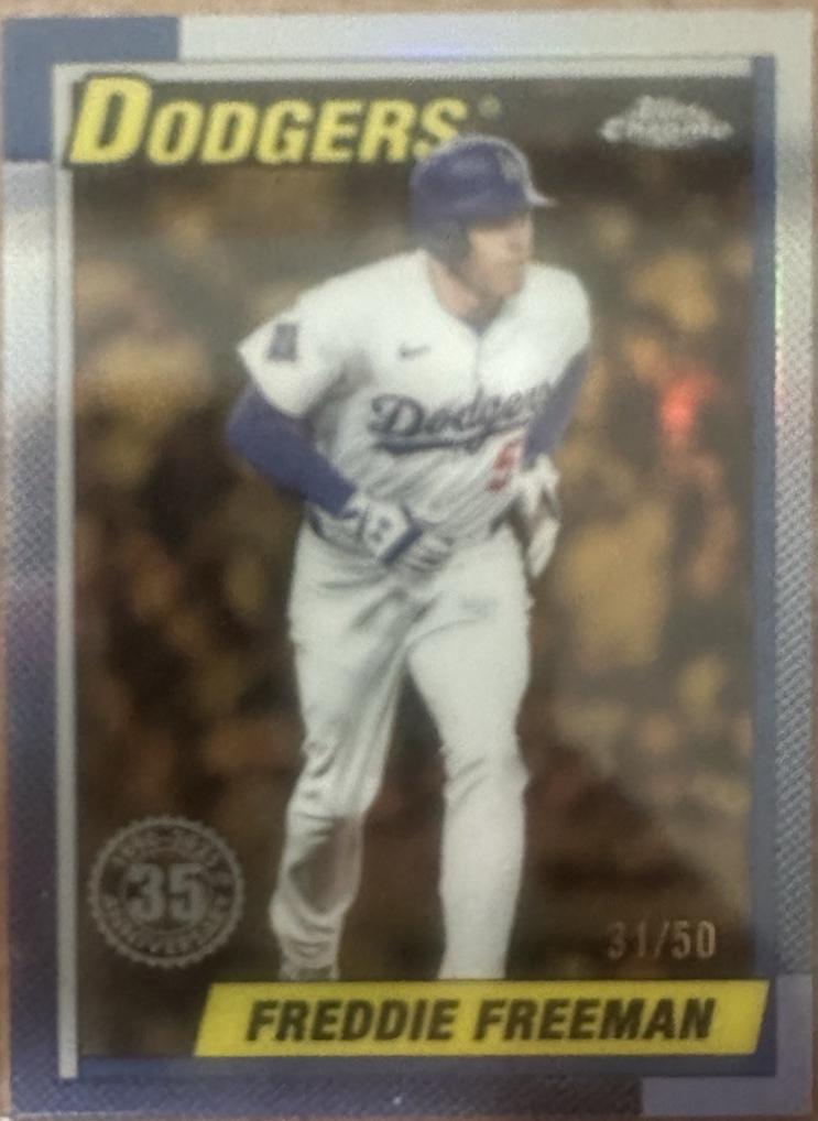 Freddie Freeman [Gold] #90CU-6