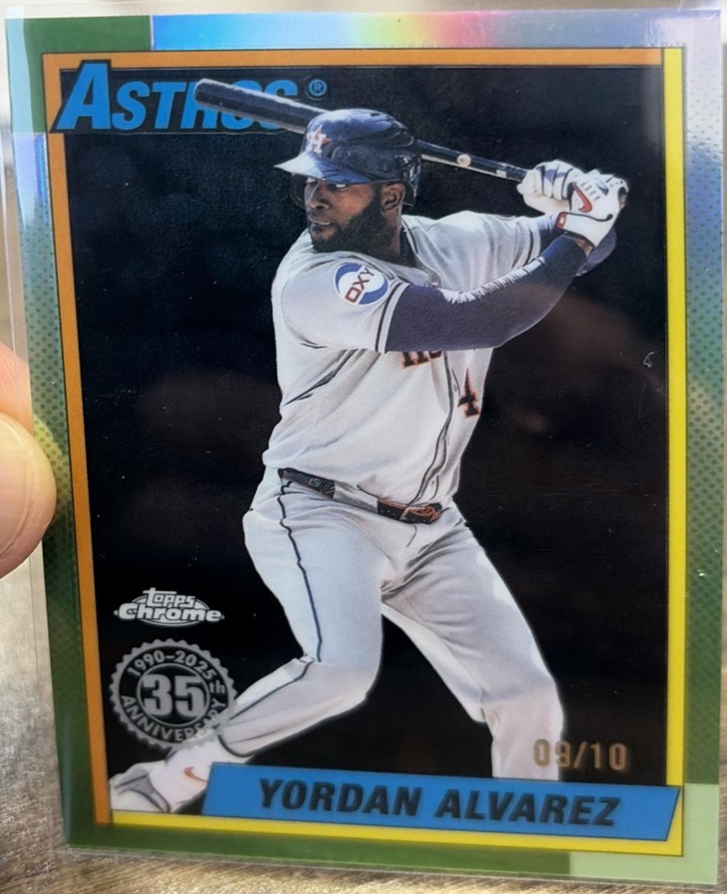 Yordan Alvarez [Black] #90CU-7